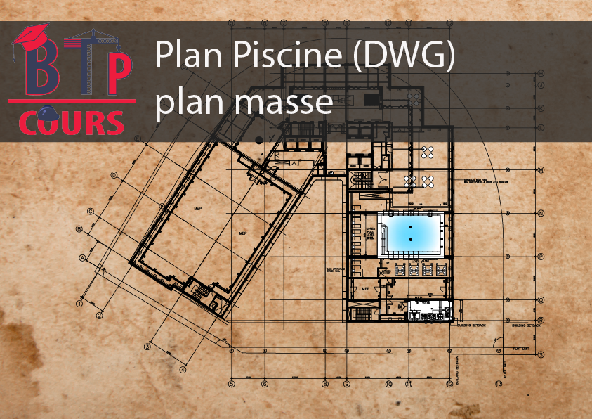 plan détail plomberie DWG