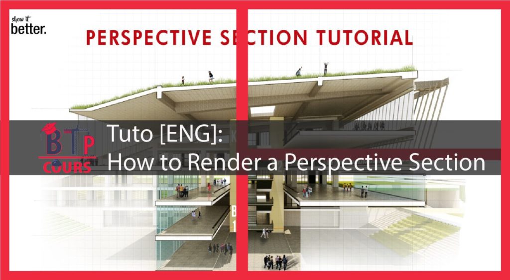Tutorial rendering photoshop architecture sur btp-cours.com