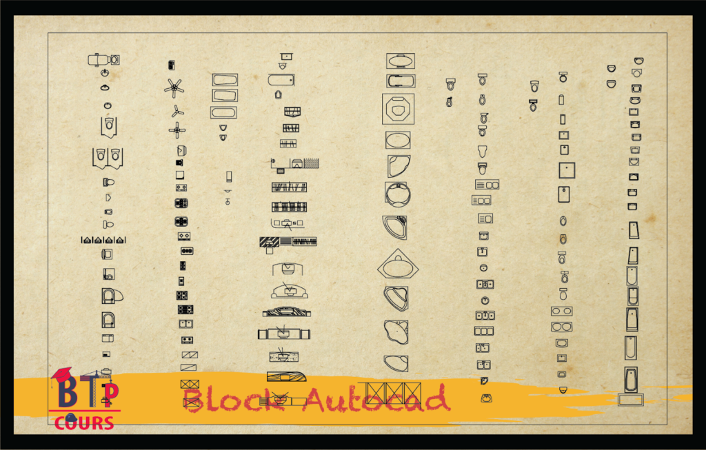 Block AutoCAD sur BTP-COURS
