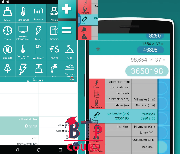mobile app sur btp-cours.com
