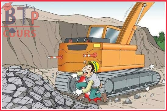 Sécurité dans les chantiers BTP (LES ENGINS DE CHANTIER) installation de chantier et sécurité sur BTP-Cours.com
