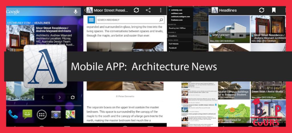 Mobile APP sur btp-cours.com