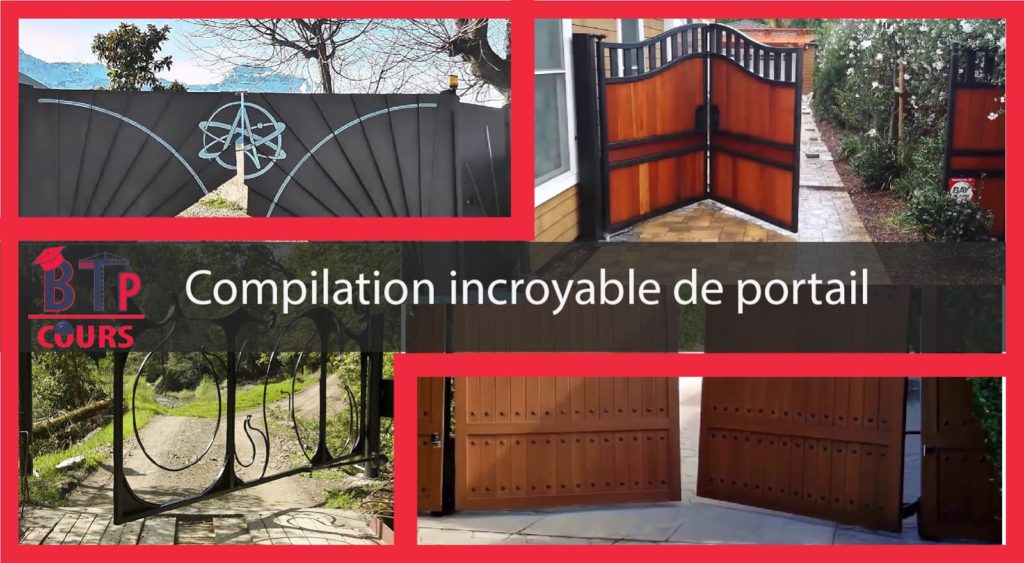 portail et devanture sur BTP-Cours.com