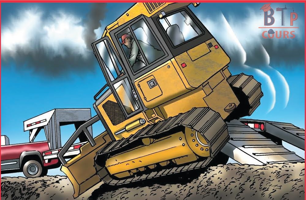 Sécurité dans les chantiers BTP (LES ENGINS DE CHANTIER) installation de chantier et sécurité sur BTP-Cours.com