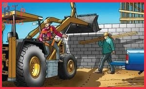 Sécurité dans les chantiers BTP (LES ENGINS DE CHANTIER) installation de chantier et sécurité sur BTP-Cours.com