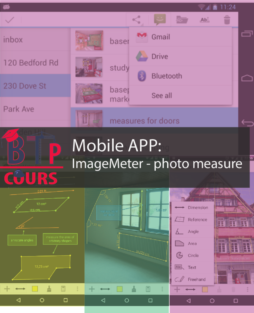 Mobile app sur btp-cours.com