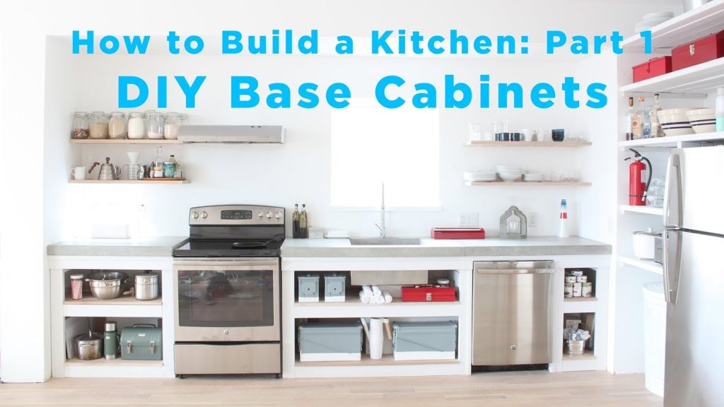 DIY: Comment construire une cuisine de A à Z? Partie 1: les armoires de la partie basse