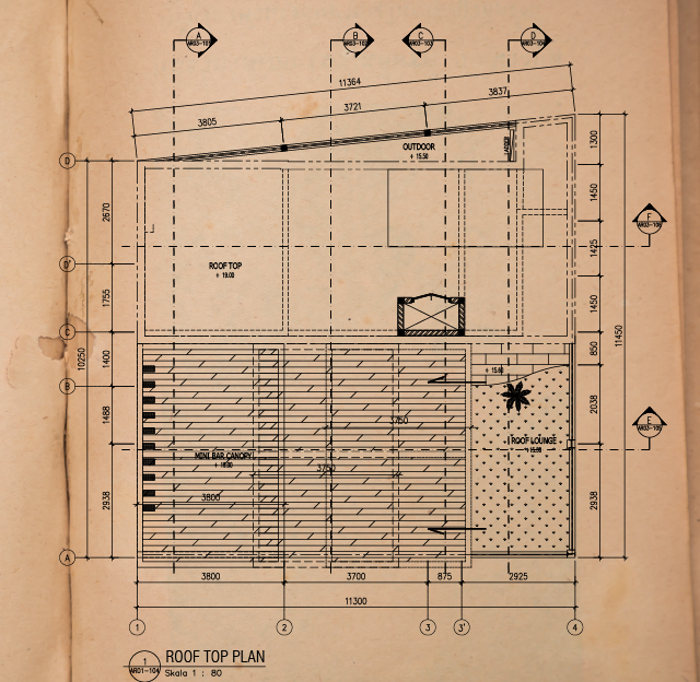 Plan Architecture (DWG) Plan Complet mini appartement (DWG)