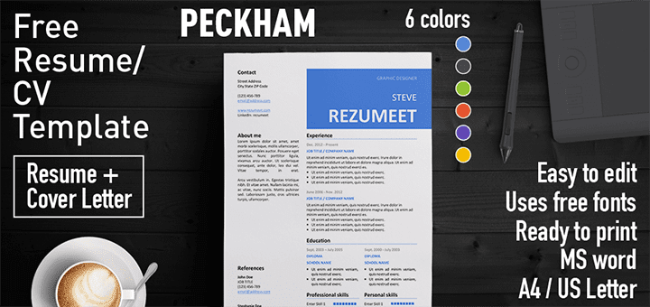 Télécharger CV Moderne 