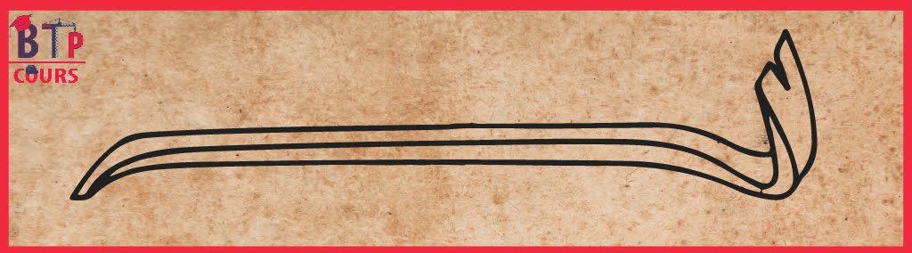 Arrache-clou/pied de biche: Les Outils du coffreur