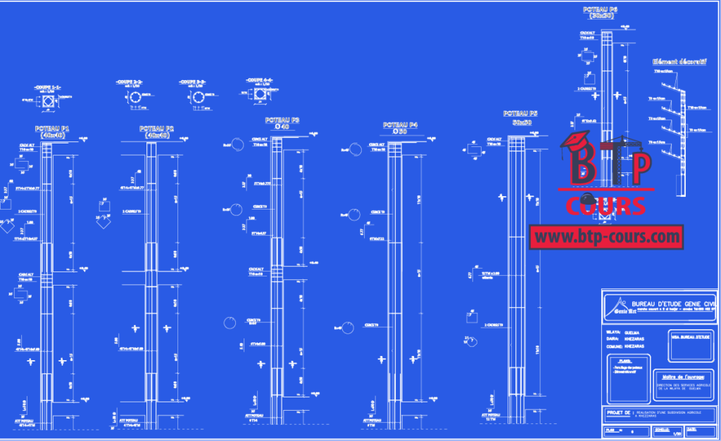 pour tous vos plan B.A et ARCHI BTP-COURS.com