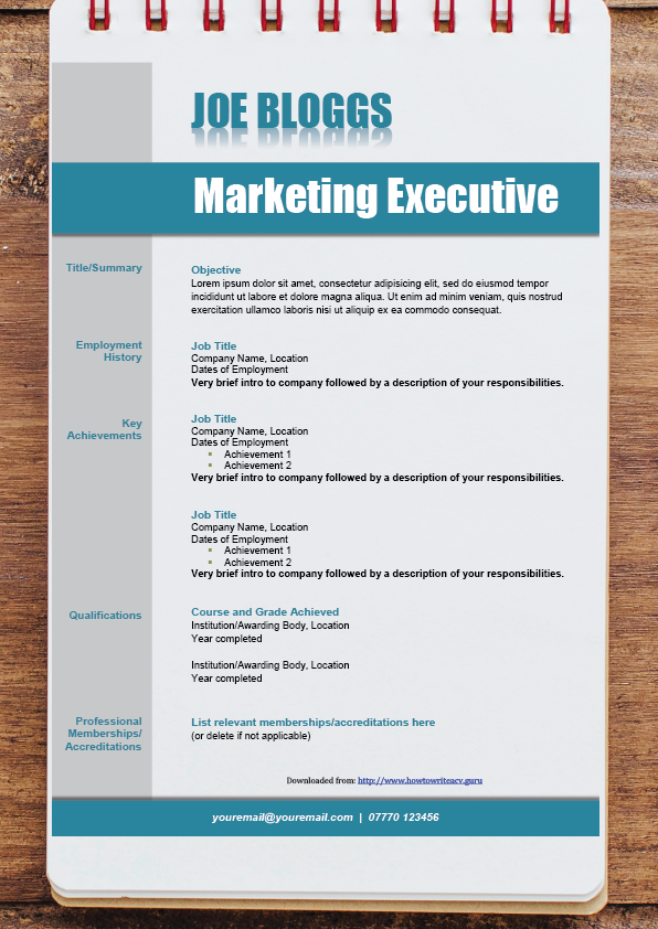 Télécharger des Modèle cv gratuitement