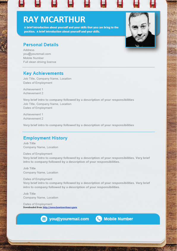 Télécharger des Modèle cv gratuitement