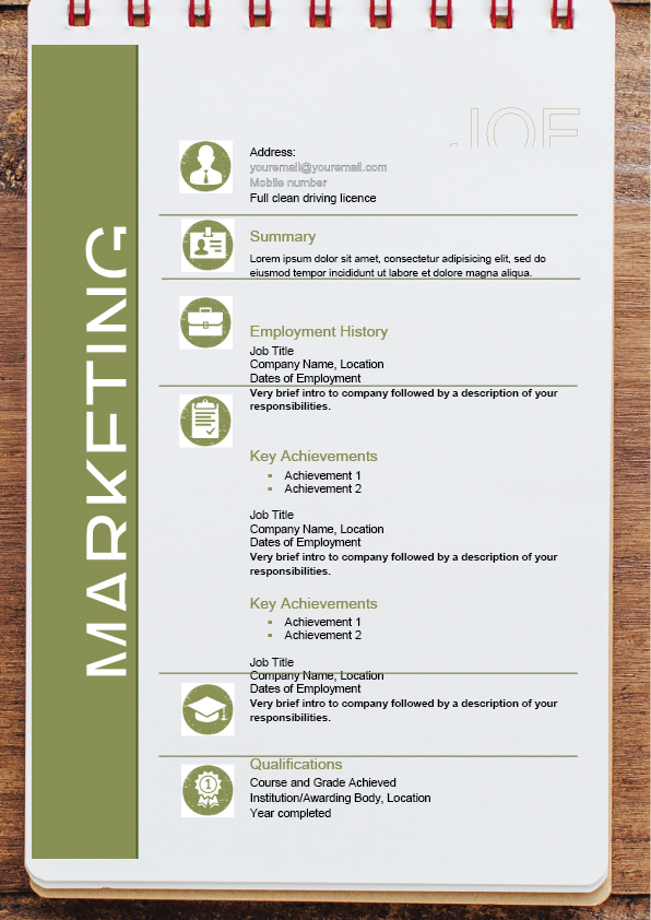 Télécharger des Modèle cv gratuitement