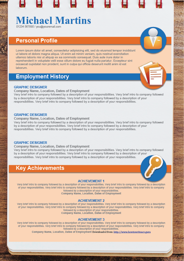 Télécharger des Modèle cv gratuitement