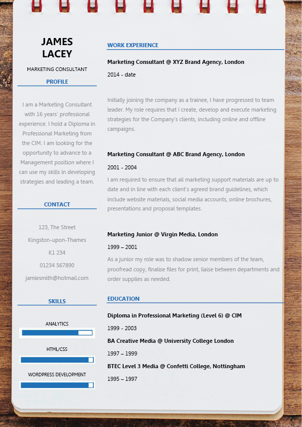 Télécharger des Modèle cv gratuitement