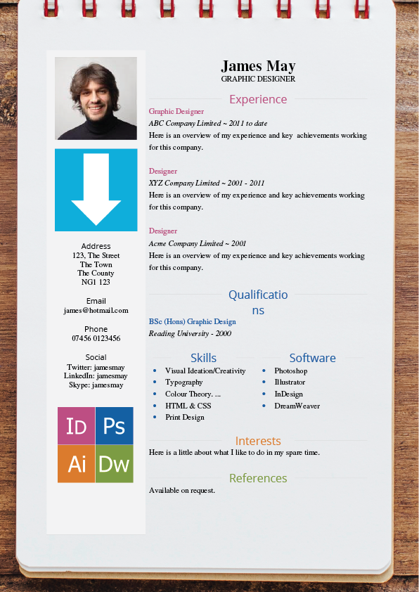 Télécharger des Modèle cv gratuitement