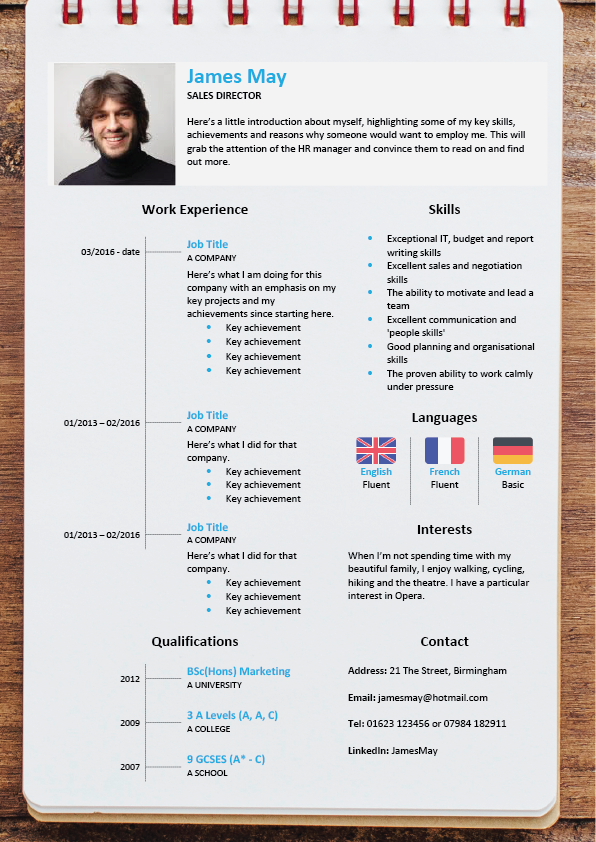 Télécharger des Modèle cv gratuitement