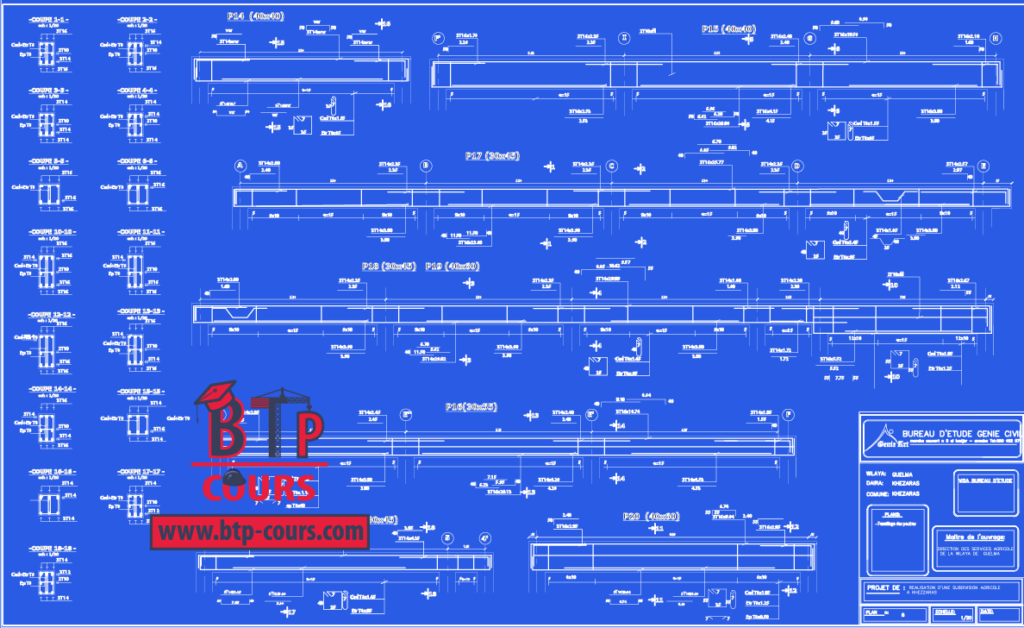 pour tous vos plan B.A et ARCHI BTP-COURS.com