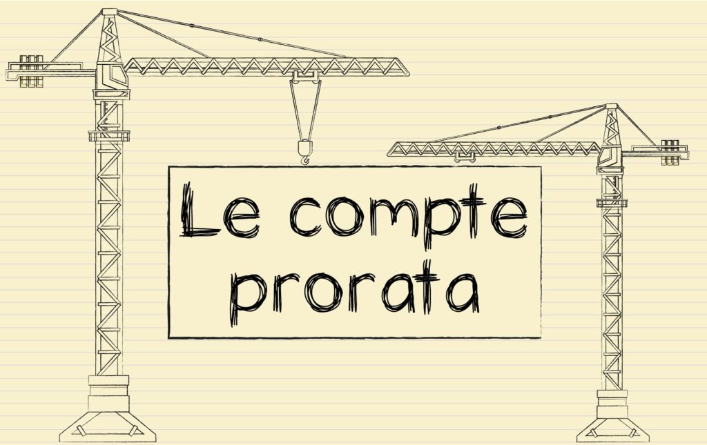 calcul du compte prorata