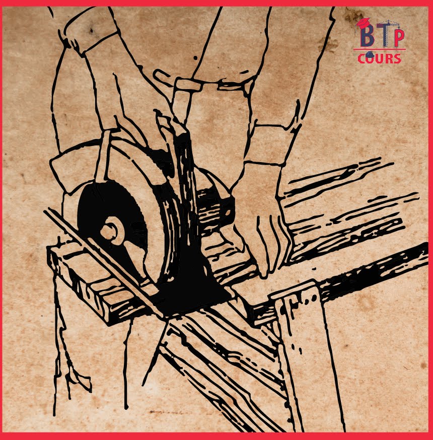 Sciage a l'aide d'une scie circulaire Les Outils du coffreur