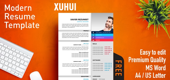 Télécharger CV Moderne 