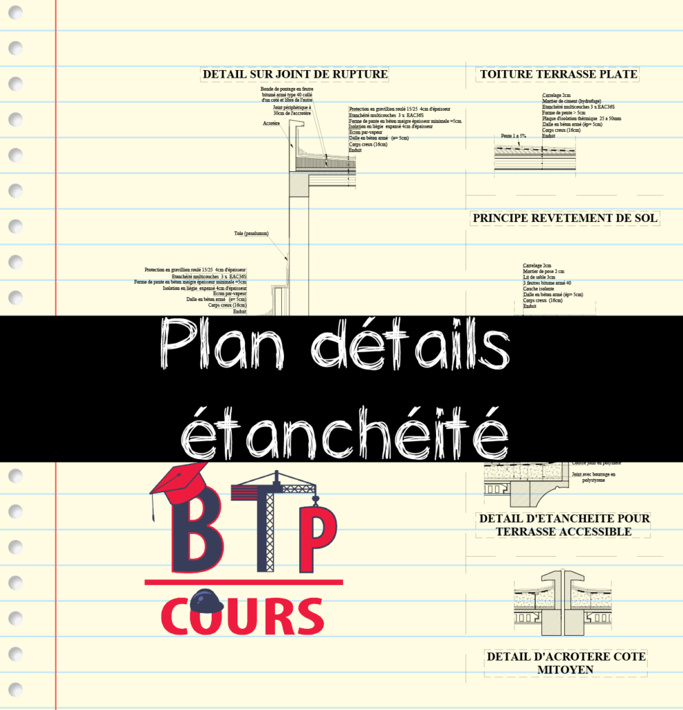 Plan détails Terrasse 