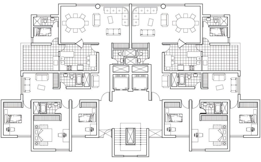 Plan,ARCHI, format, DWG, Tour, résidentielle