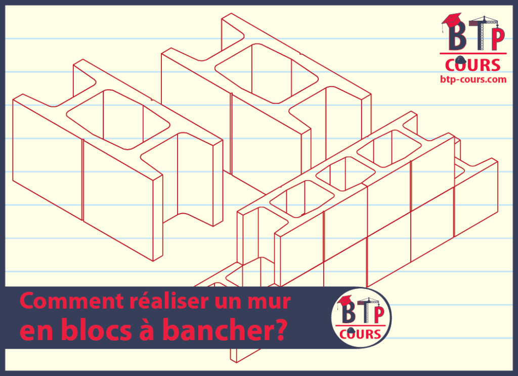 Comment réaliser un mur en blocs à bancher? mur avec blocs à bancher