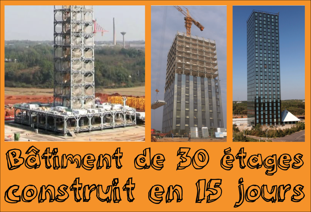 hotel construit en 15 jours 