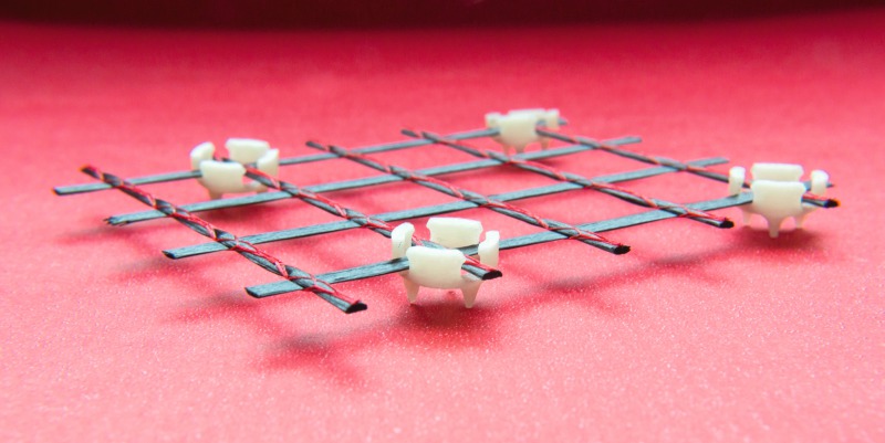 armature en carbone Béton renforcé de fibres de carbone