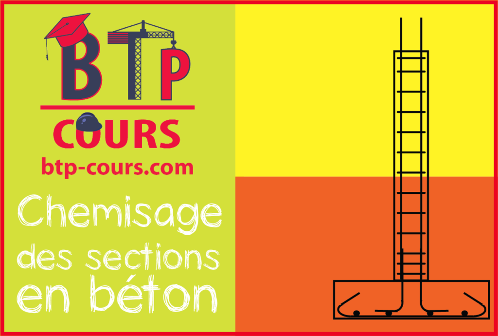 chemisage des poteaux 