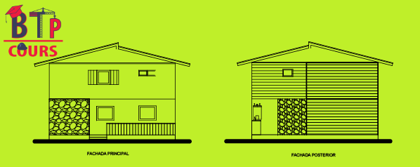 plan Facades  Télécharger plan DWG