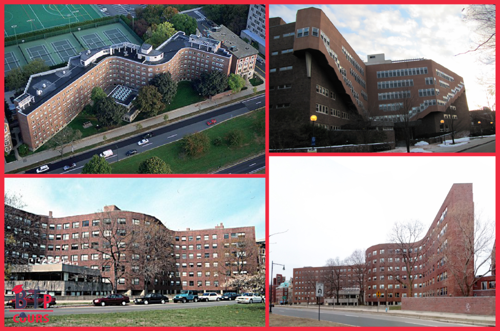 Baker House de Alvar Aalto Plan DWG construction célèbre sur BTP-Cours.com