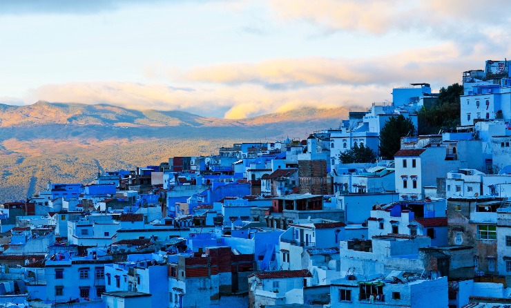 la couleur bleu de la ville de Chefchaouen Pourquoi la ville de Chefchaouen au Maroc est entièrement bleue?