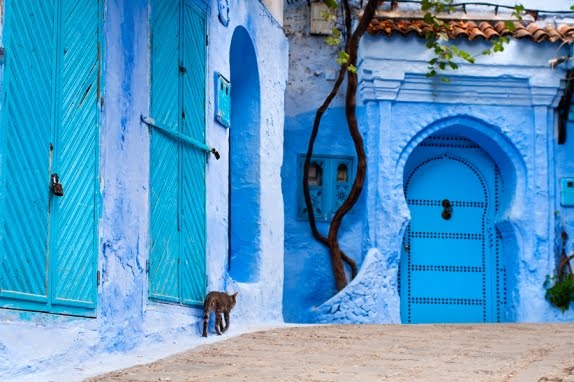 la couleur bleu de la ville de Chefchaouen Pourquoi la ville de Chefchaouen au Maroc est entièrement bleue?