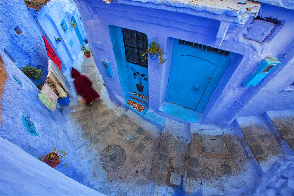 la couleur bleu de la ville de Chefchaouen Pourquoi la ville de Chefchaouen au Maroc est entièrement bleue?