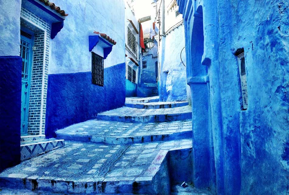 la couleur bleu de la ville de Chefchaouen Pourquoi la ville de Chefchaouen au Maroc est entièrement bleue?
