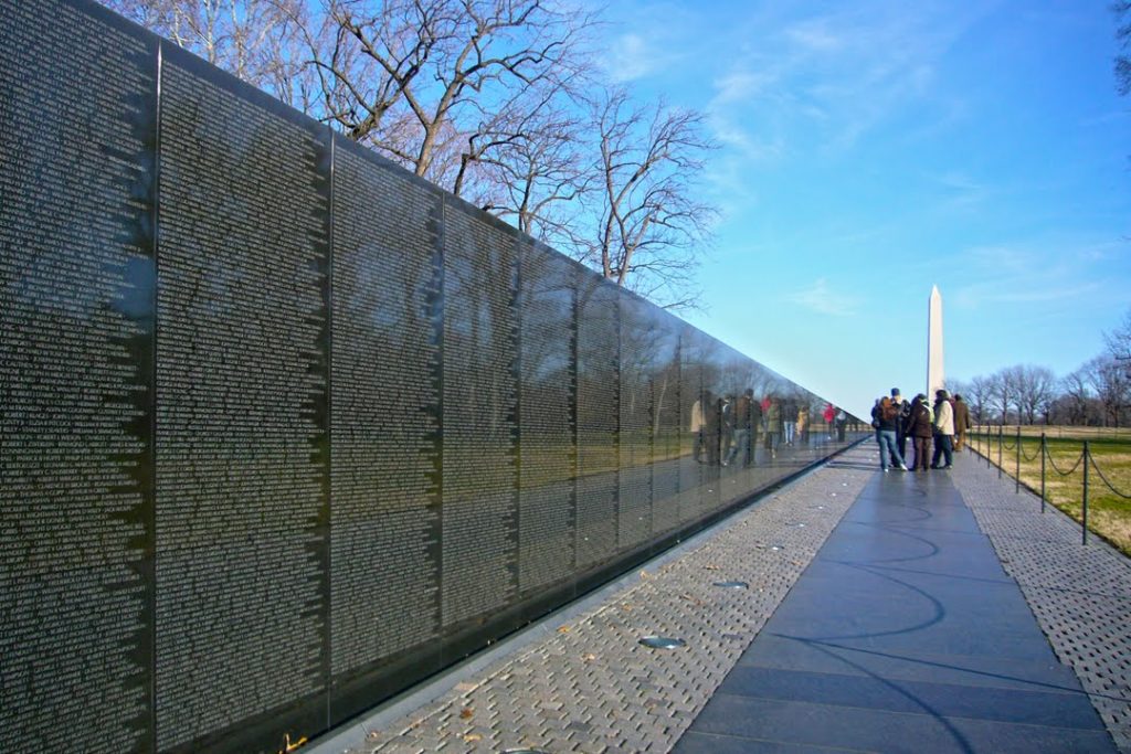 Mémorial des anciens combattants du Vietnam Maya Lin