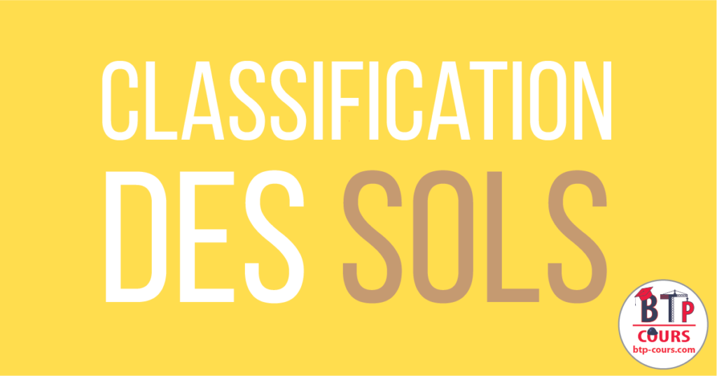 Classification des sols granulométrie sol