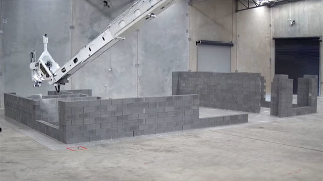 Hadrian, le robot maçon, construit une maison complète en trois jours