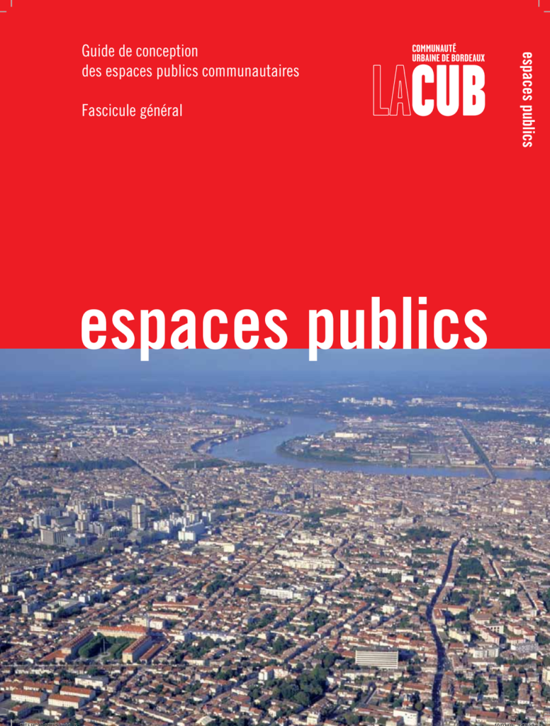 Guide de conception des espaces publics communautaires