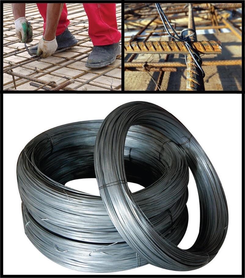 Pourquoi les aciers sont-ils liés par un fil métallique?