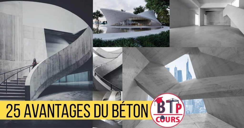 avantages du béton