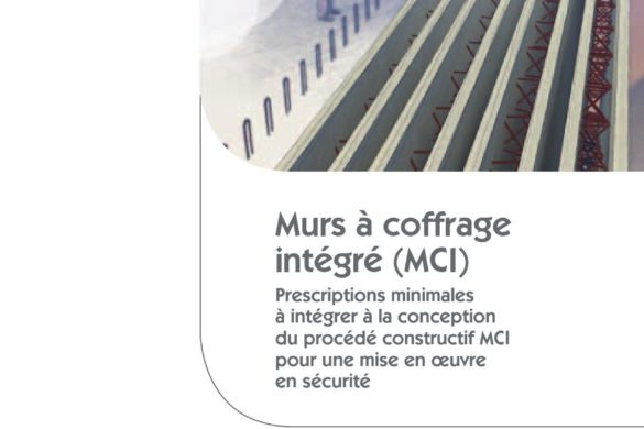 Murs à coffrage intégré (MCI)
