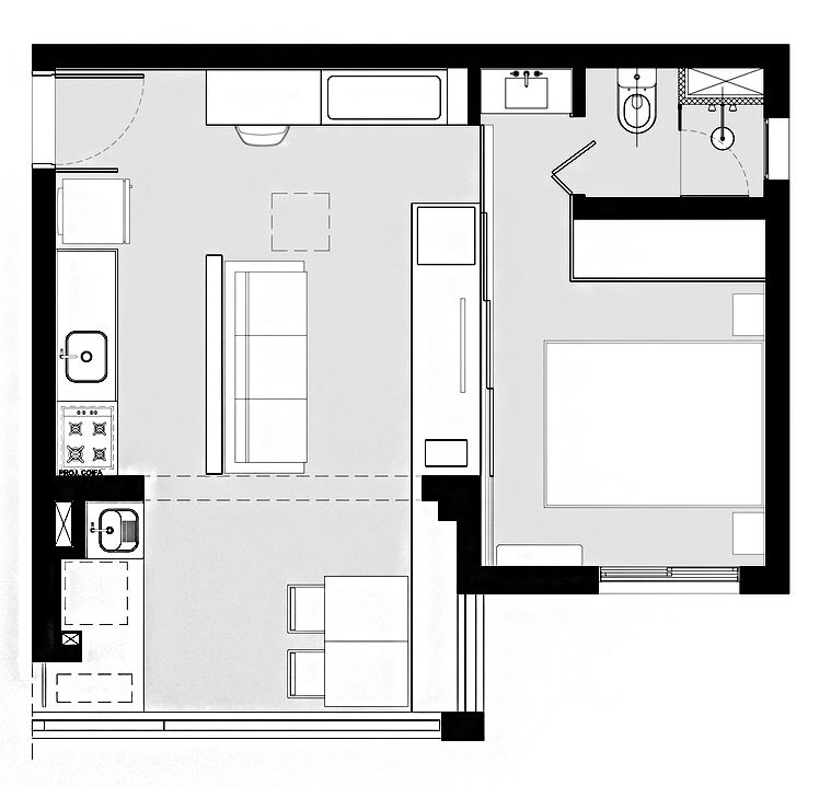 Appartement Cazo | Estúdio BRA