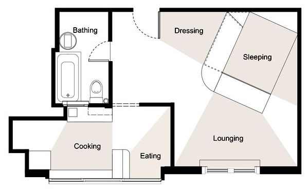 Petit studio sculpté | Catseye Bay Design
