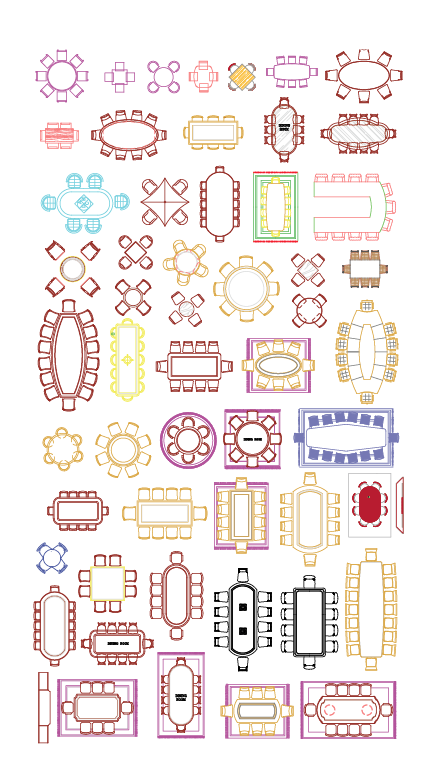 AutoCAD-Furniture-Library
