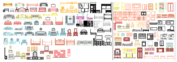 AutoCAD-Furniture-Library