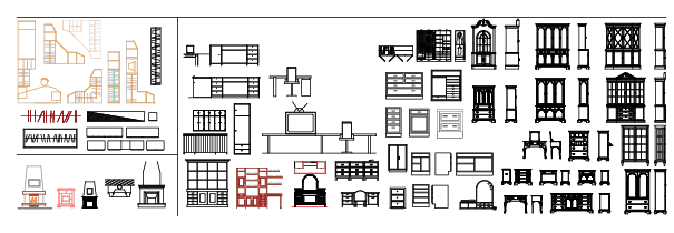 AutoCAD-Furniture-Library